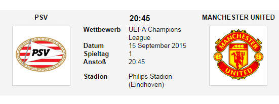 Wett Tipp PSV Man Utd