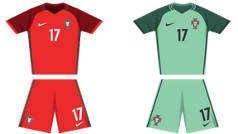 Portugal EM Trikot 2016