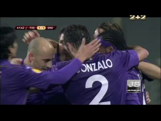 Video: AC Fiorentina – Dnipropetrowsk (2-1), Europa League