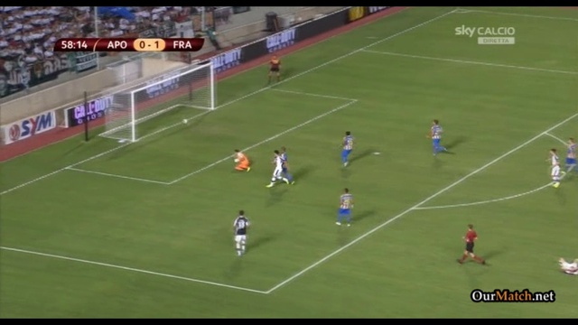 Video: APOEL Nikosia – Eintracht Frankfurt (0-3), Europa League