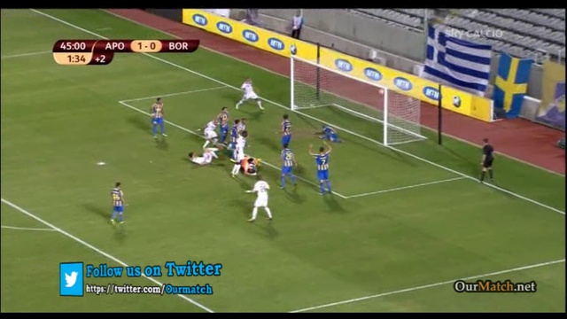 Video: APOEL Nikosia – Girondins Bordeaux (2-1), Europa League