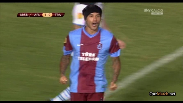 Video: Apollon Limassol – Trabzonspor (1-2), Europa League