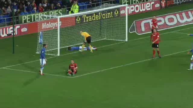 Video: Cardiff City – Peterborough United (1-2), Championship