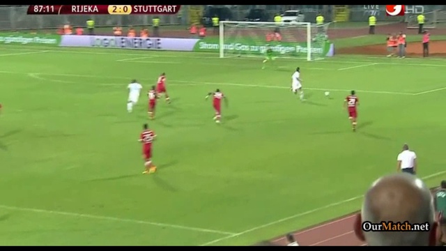 Video: HNK Rijeka – VfB Stuttgart (2-1), Europa League