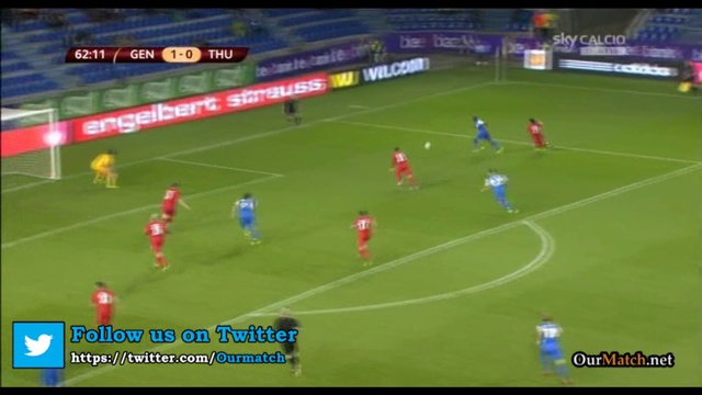 Video: KRC Genk – FC Thun (2-1), Europa League