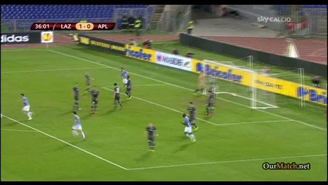 Video: Lazio Rom – Apollon Limassol (2-1), Europa League