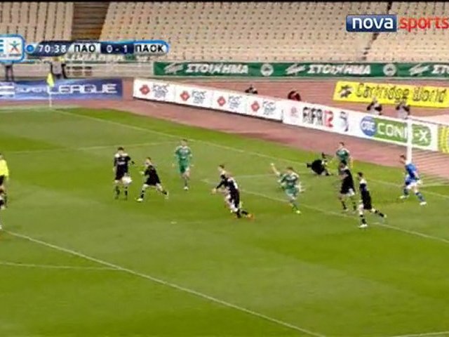 Video: Panathinaikos Athen – PAOK Saloniki (0-2), Super League