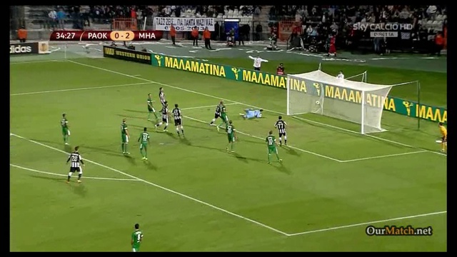 Video: PAOK Saloniki – Maccabi Haifa (3-2), Europa League