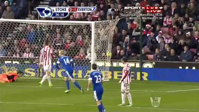 Video: Stoke City – FC Everton (1-1), Premier League