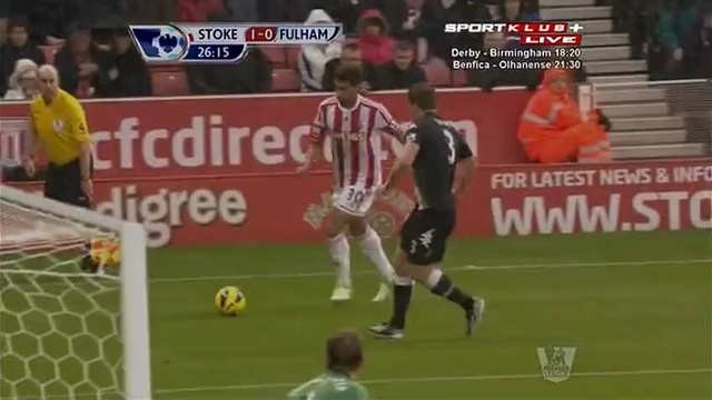 Video: Stoke City – FC Fulham (1-0), Premier League