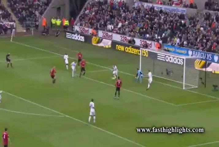 Video: Swansea City – Manchester United (1-1), Premier League