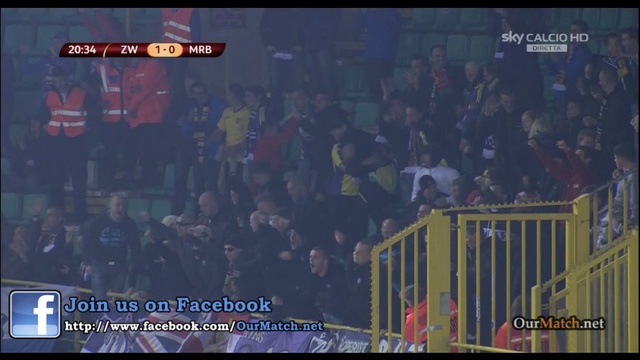 Video: Zulte Waregem – NK Maribor (1-3), Europa League