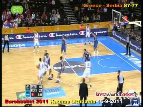 Eurobasket 2011 Video: Griechenland – Serbien (87-77)