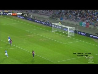 Video: SSC Napoli – Barcelona (1-0), Testspiel