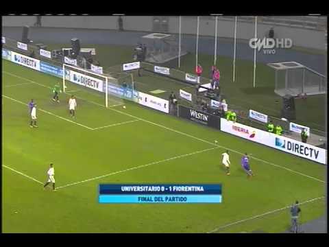 Video: Universitario de Deportes – AC Fiorentina (0-1), Testspiel