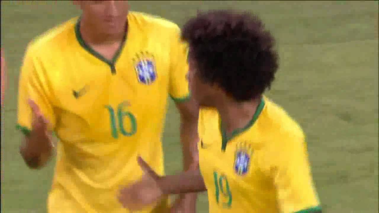 Video: Brasilien – Ekuador (1-0), Testspiel