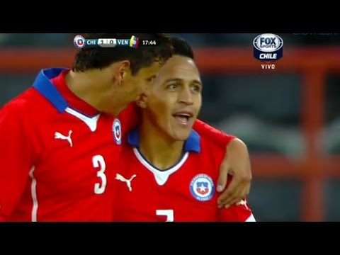 Video: Chile – Venezuela (4-0), Testspiel