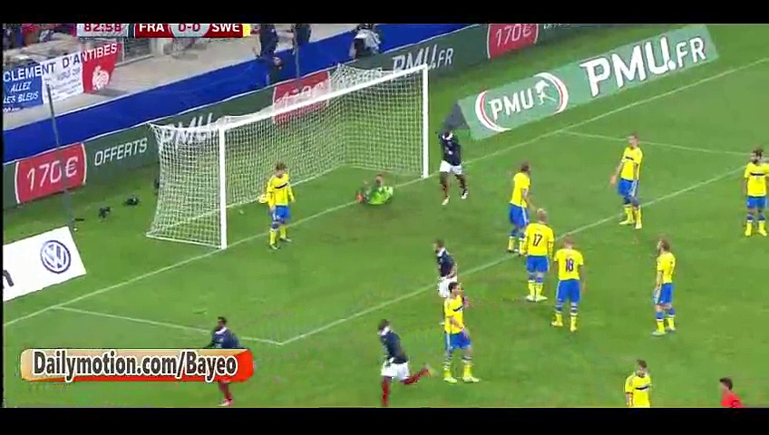 Video: Frankreich – Schweden (1-0), Testspiel